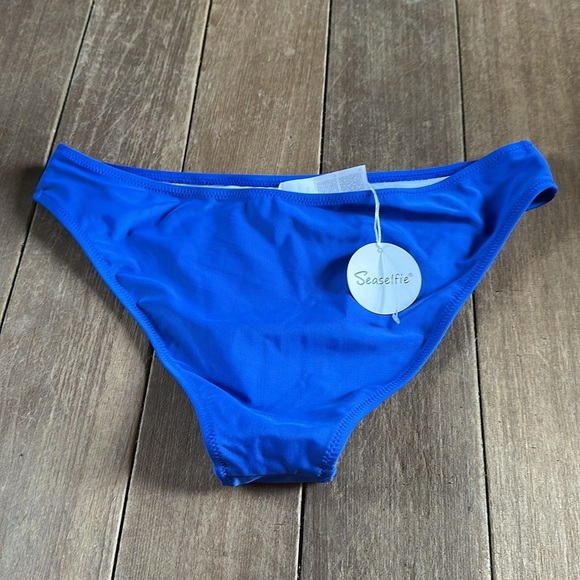 NWT Seaselfie Royal Blue Bikini bottom size XL Women’s - Picture 3 of 3